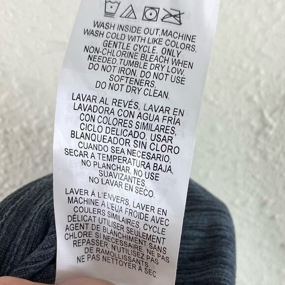 Under Armour Heathered Gray Skinny Ankle Fit Leggings Pockets Size Youth XL - Picture 7 of 7